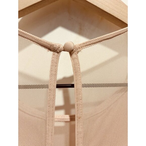 Guess Womens Mini Dress Size 8 Illusion Mesh Y2K Party Cocktail Fit & Flare - Picture 13 of 15